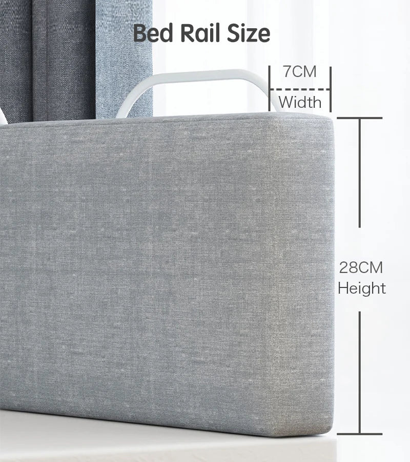 Child Bed Barrier 47cm - Safety Rail Guard for Kids & Baby Bed Protection