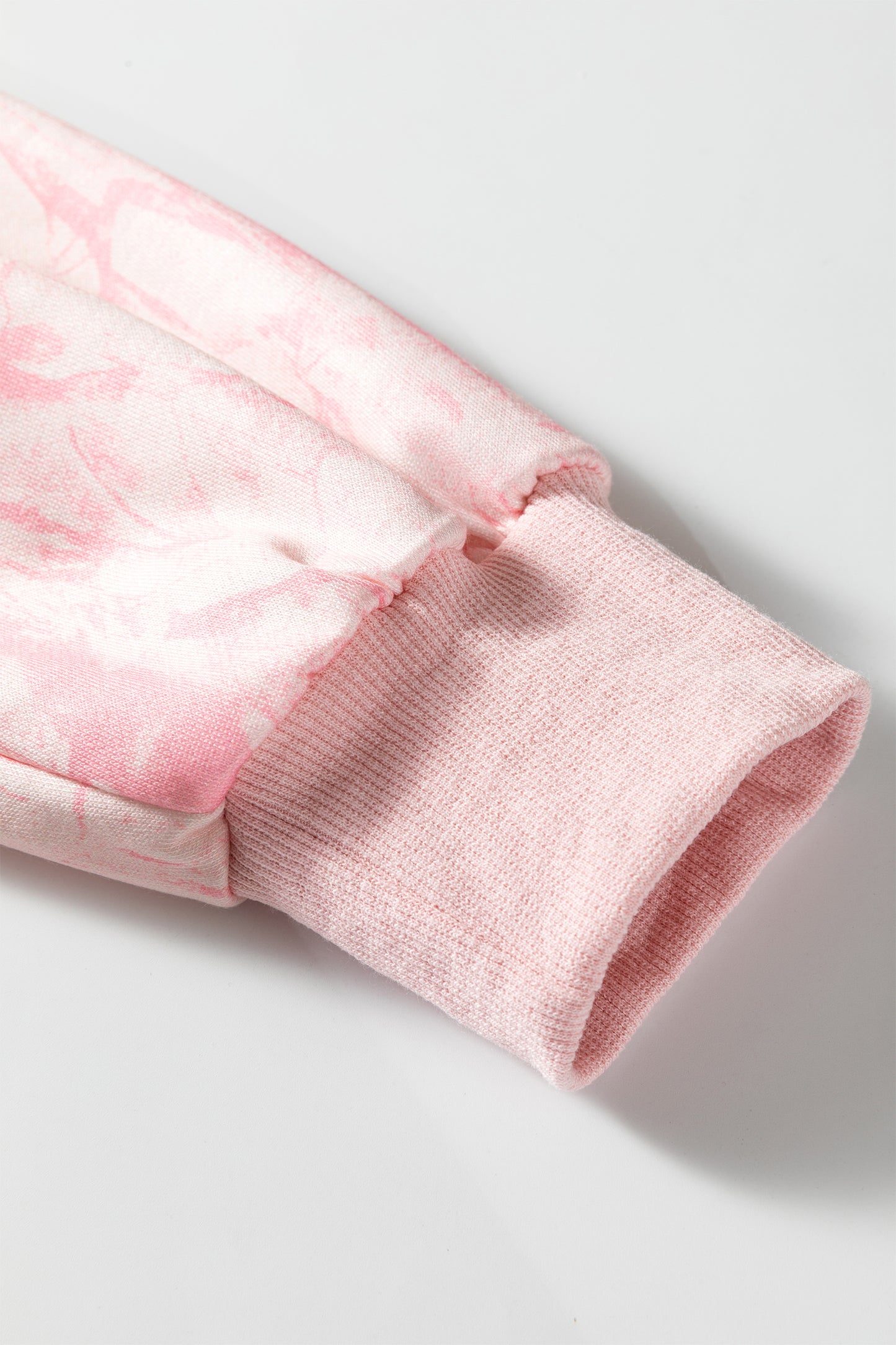 Pink Camo Print Jogger Set