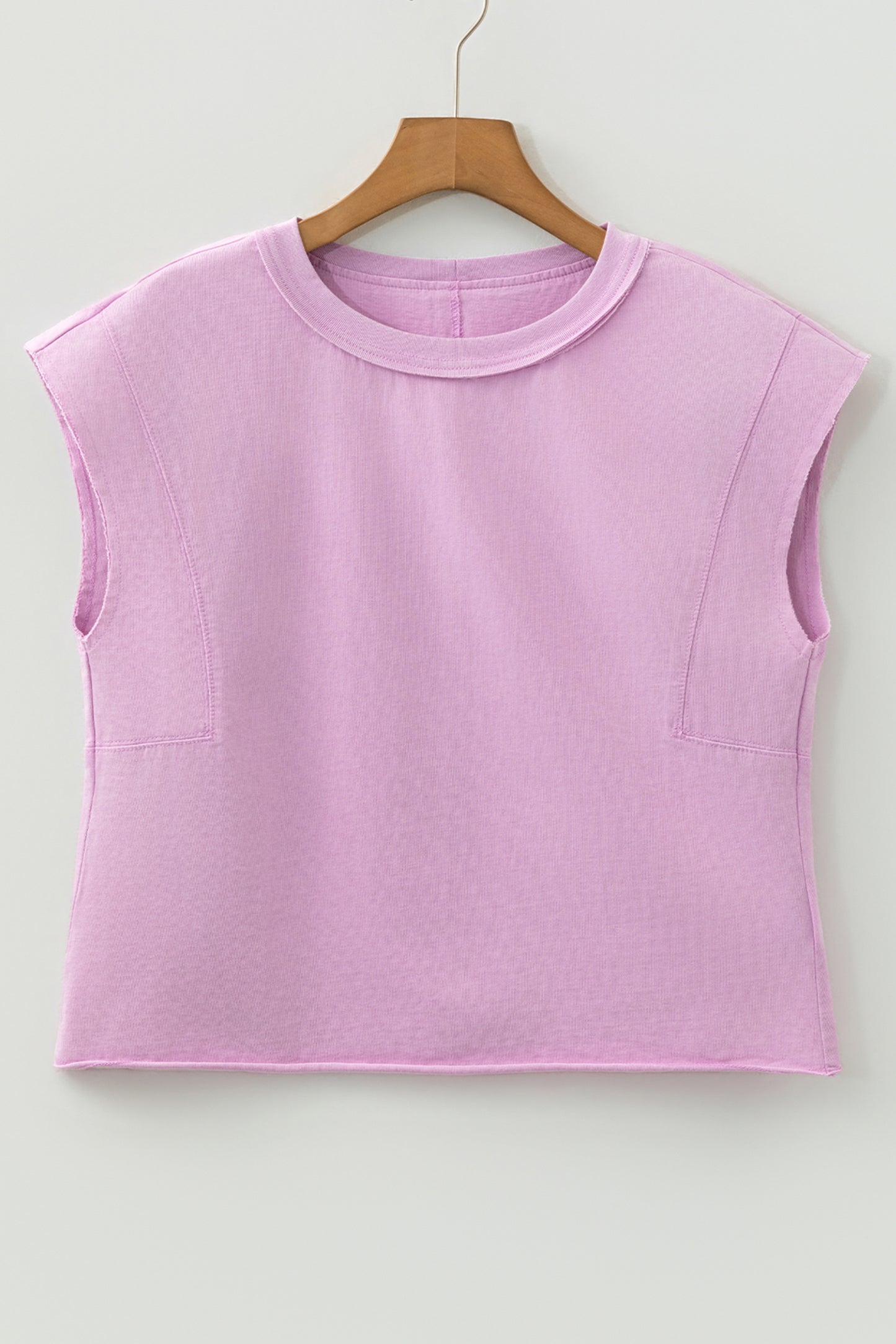 Mineral Wash Boxy Fit Cotton Tank Top