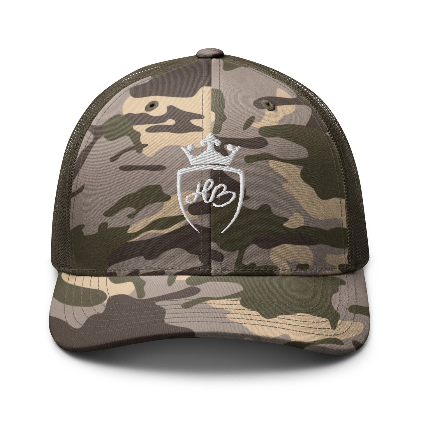 Women's HB Camouflage Trucker Hat