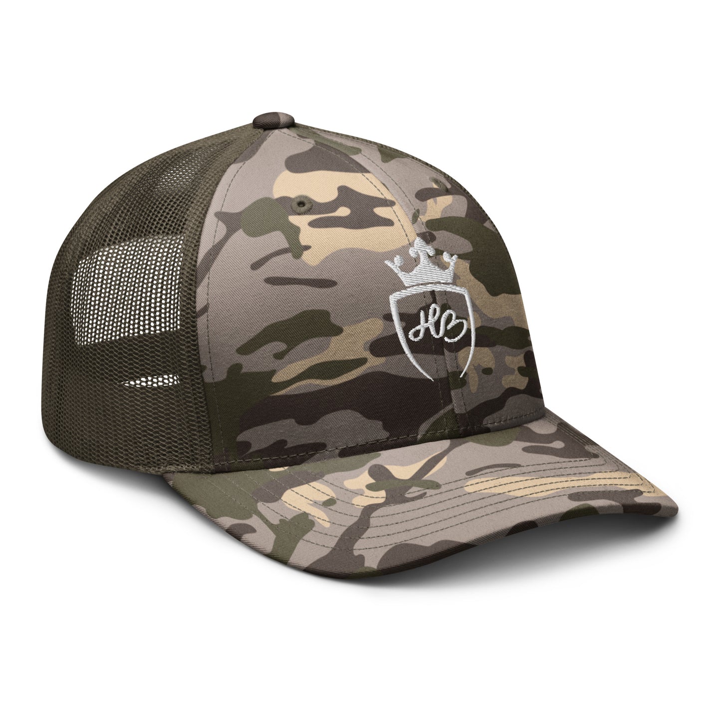 Women's HB Camouflage Trucker Hat