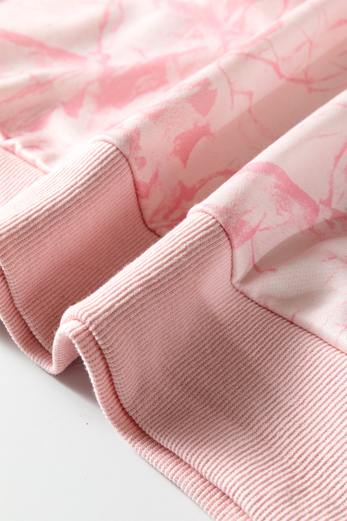 Pink Camo Print Jogger Set