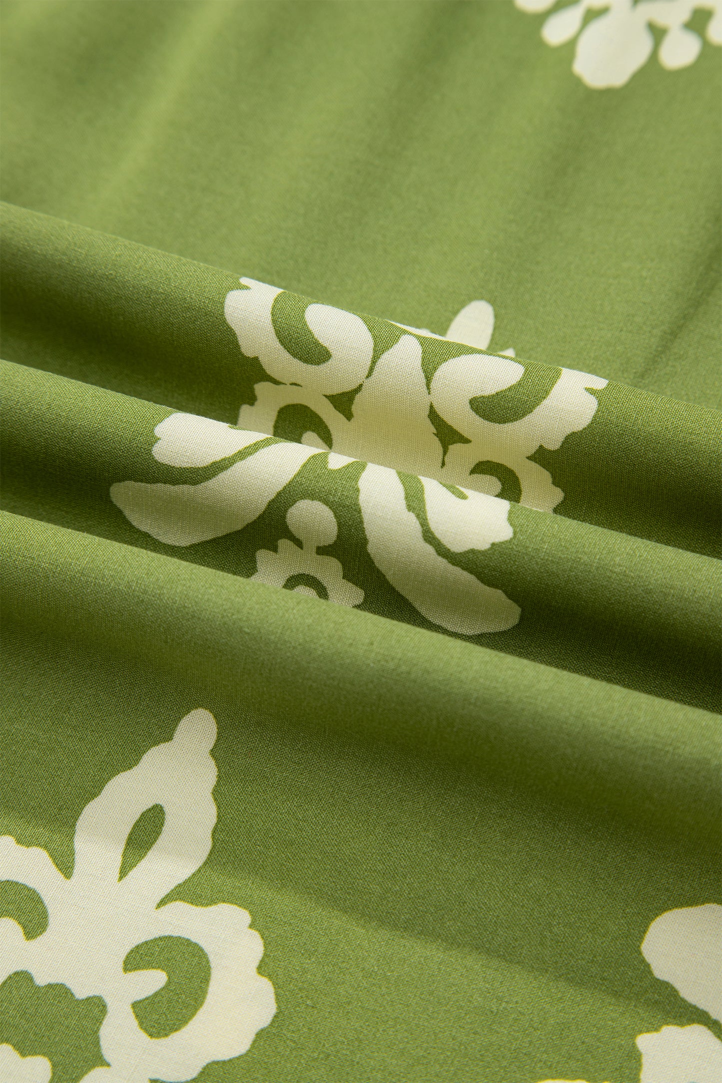 Boho Chic Notched V Neck Floral Short Sleeve Top