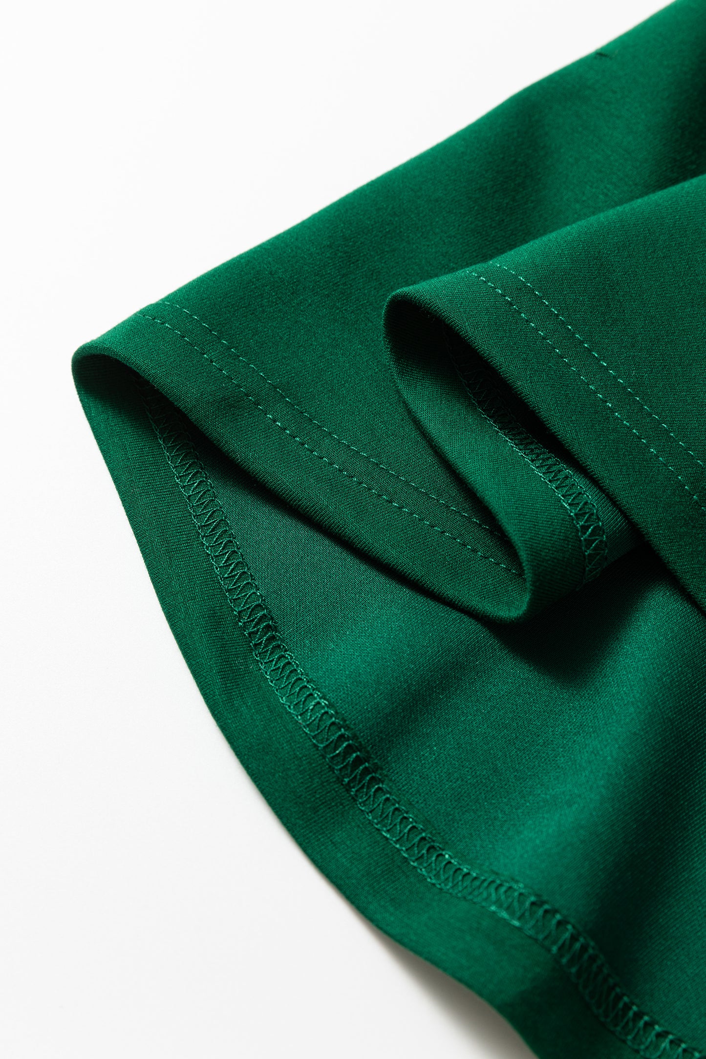 Solid Color Round Neck Ruched Detail Sleeveless Mini Dress