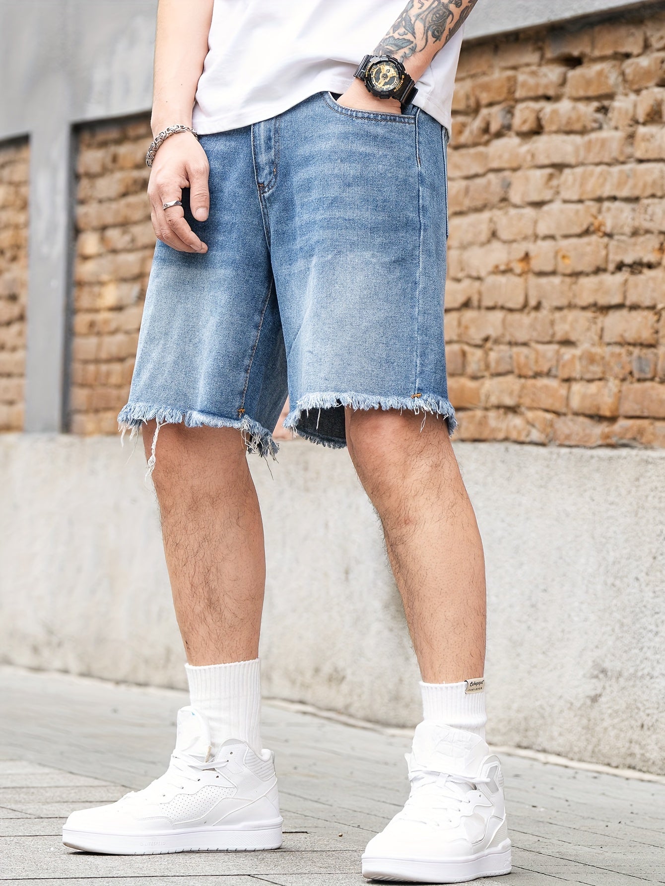 Men's Summer Casual Denim Shorts