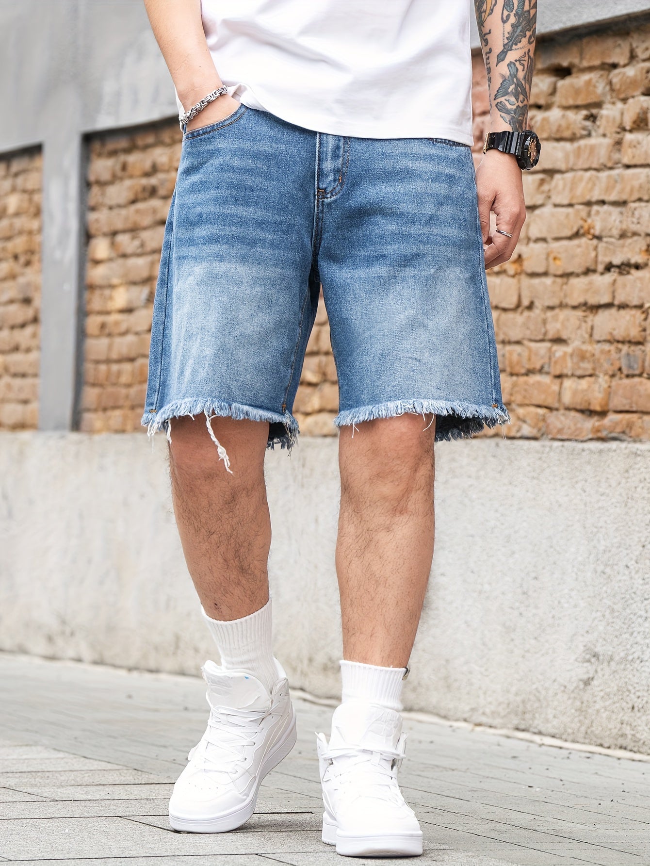 Men's Summer Casual Denim Shorts