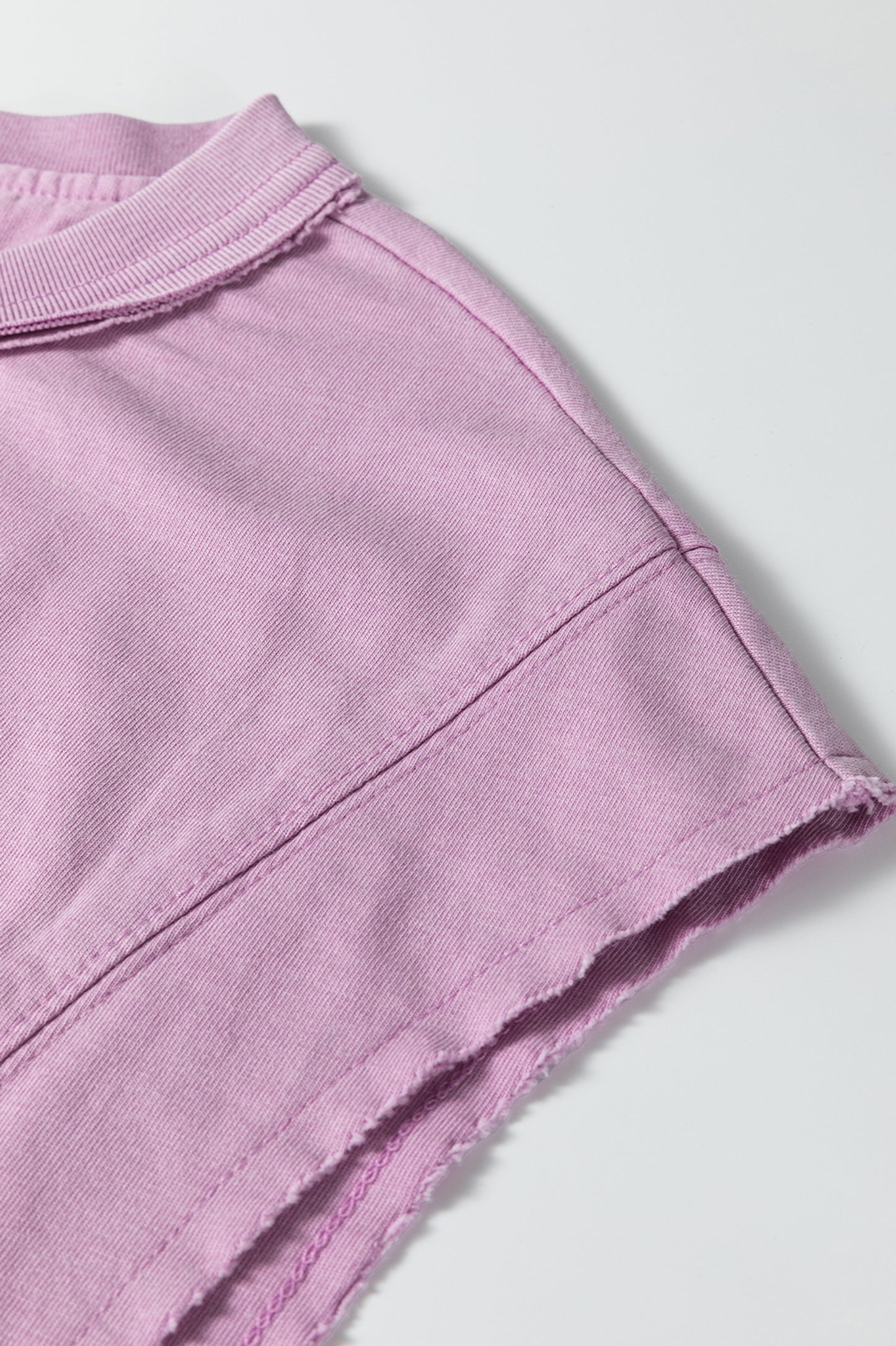 Mineral Wash Boxy Fit Cotton Tank Top