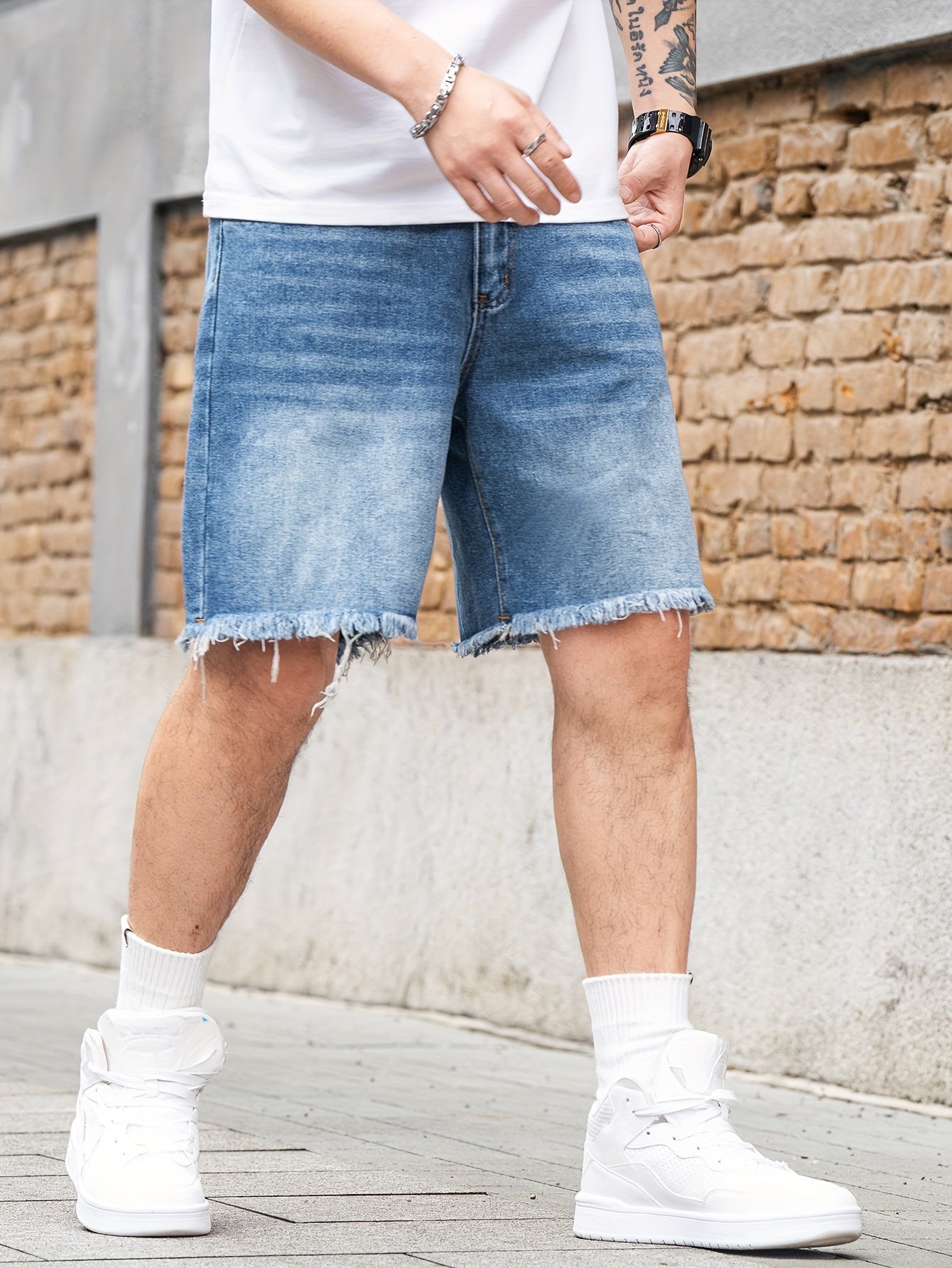 Men's Summer Casual Denim Shorts