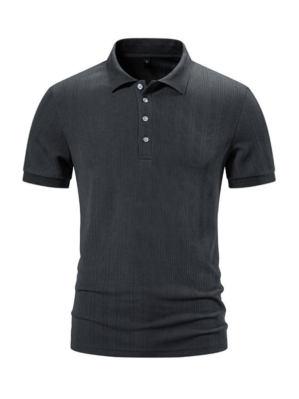 Men's Casual Pit Lapel POLO Shirt