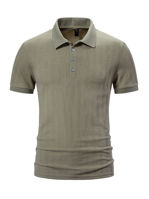 Men's Casual Pit Lapel POLO Shirt