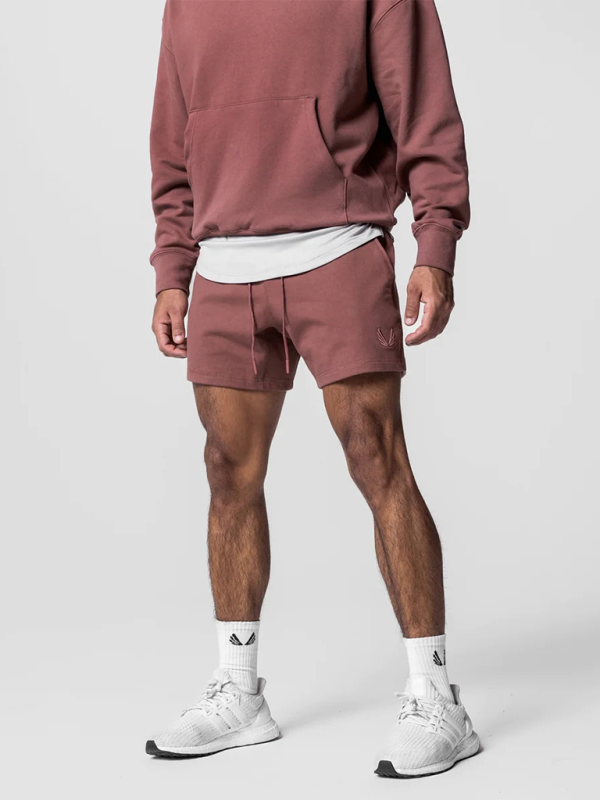 Men's Sports and Retro loose Embroidered Versatile Running Shorts