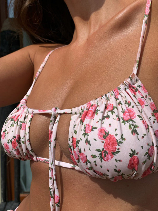 Women's Printed strap Bikini