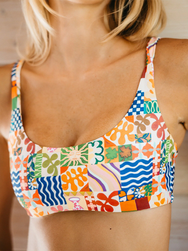 Women's Printed two-piece Swimsuit