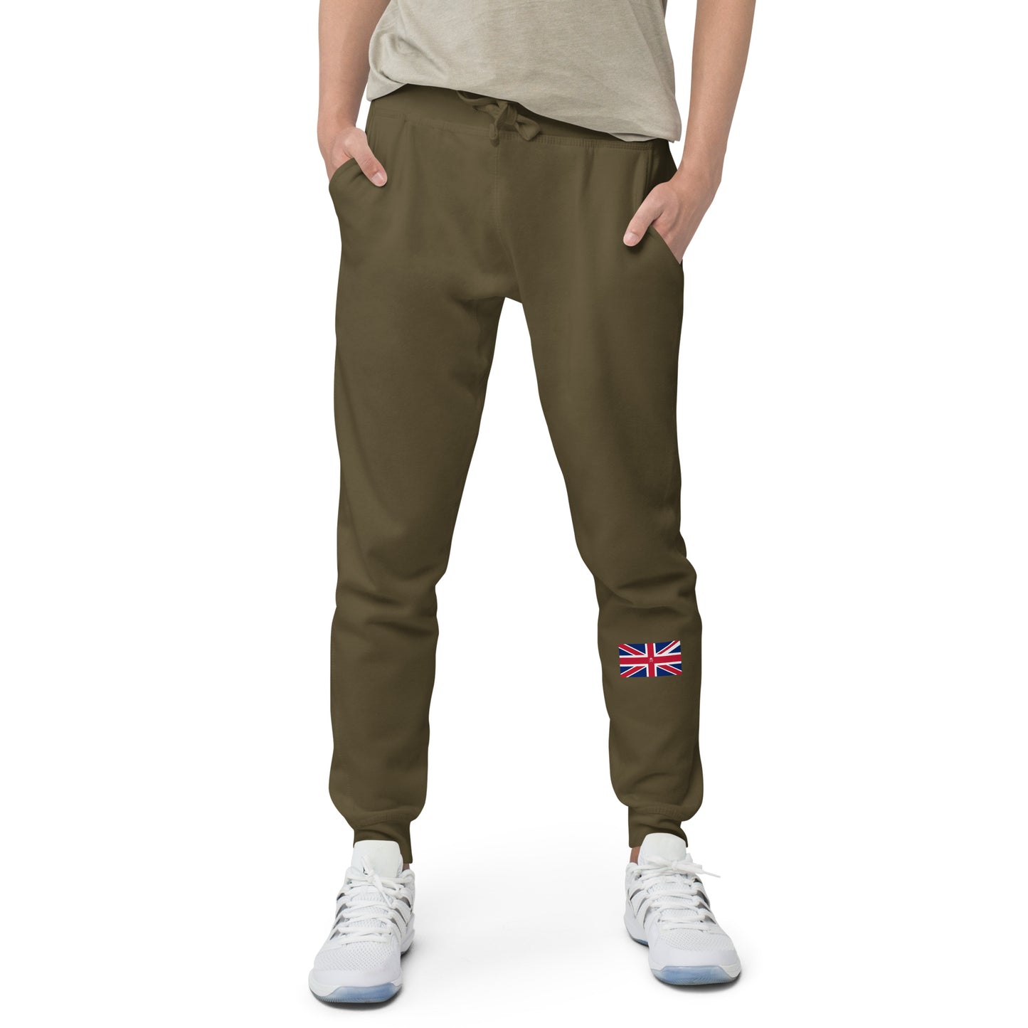 Unisex fleece British Flag Sweatpants Joggers