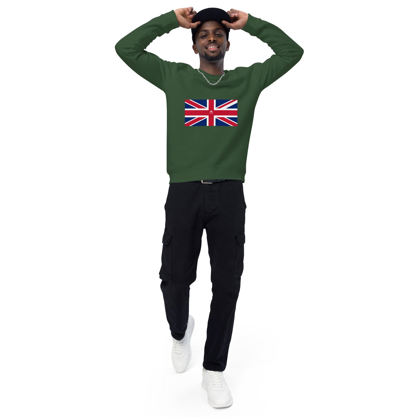 Men's Organic British Flag Sweatshirt