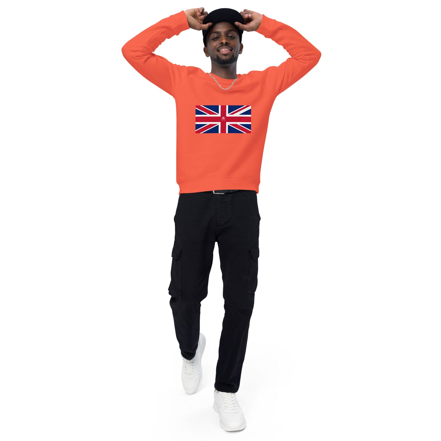 Men's Organic British Flag Sweatshirt