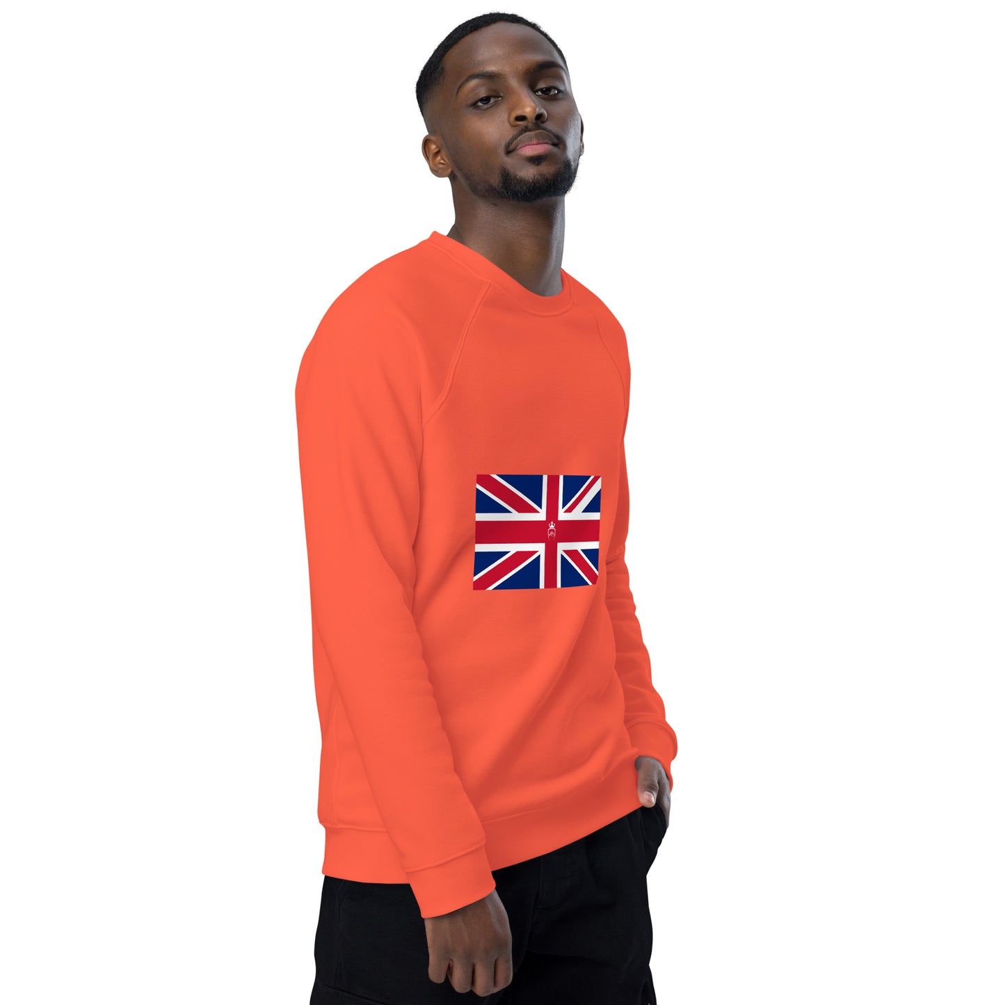 Men's Organic British Flag Sweatshirt