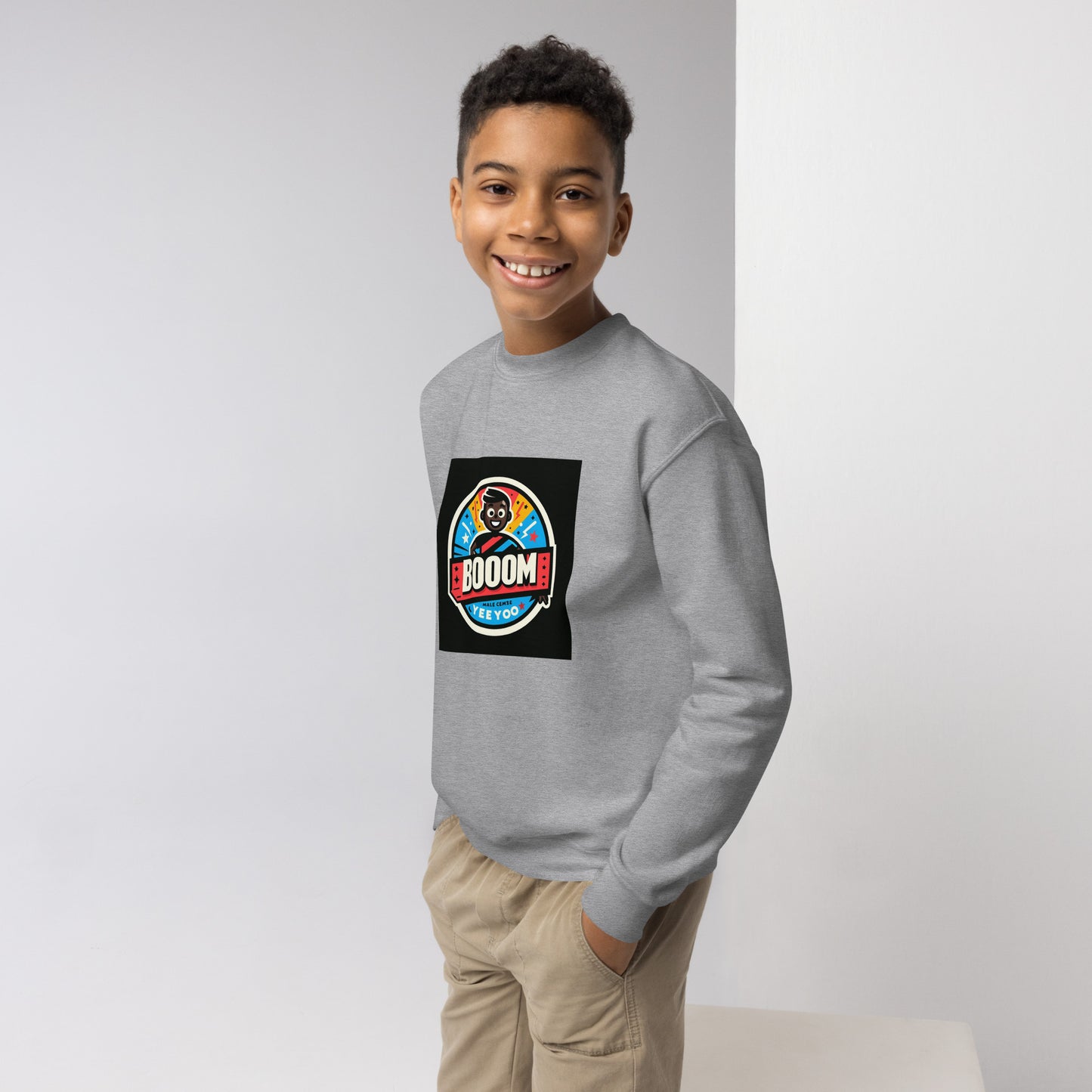 Youth crewneck sweatshirt