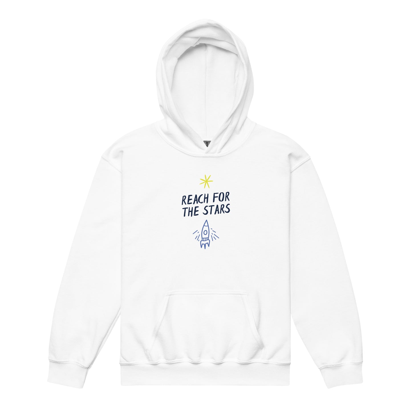 Children's Youth "Reach for the Stars" Print Hoodie