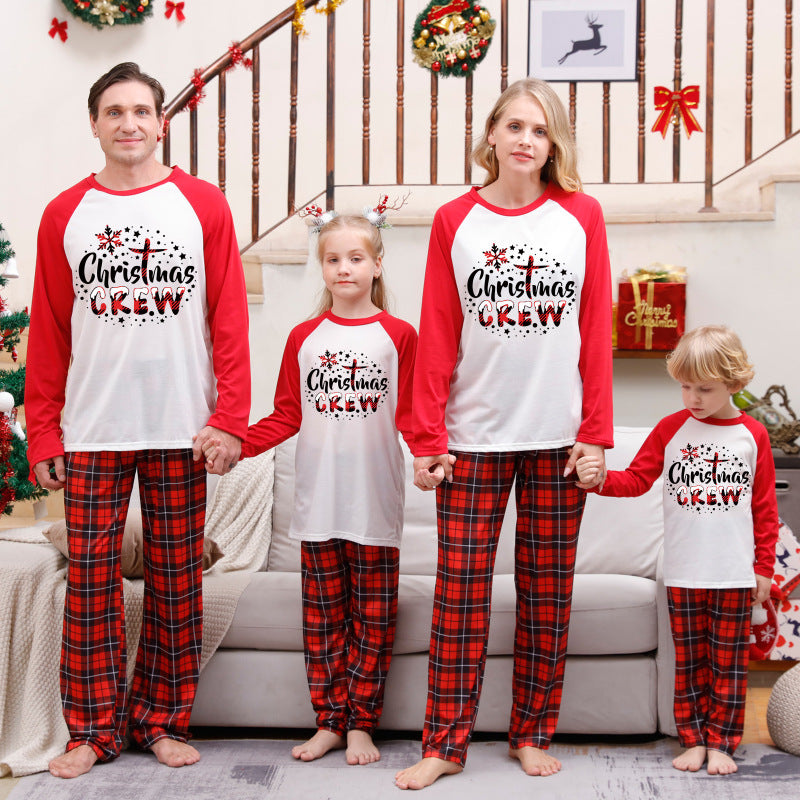 Christmas Parent-Child Home pyjamas Two-piece Set