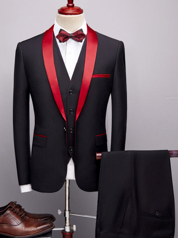 Men's Slim Three Piece Suit