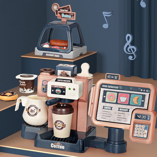 Children's, Kids Coffee Machine Toy Set