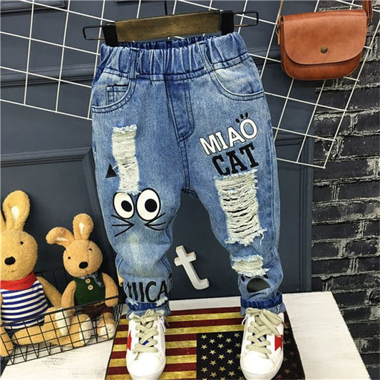 Girl's Jeans Trousers 1-7Yrs
