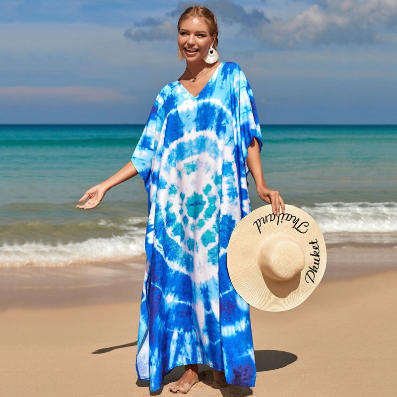Women's Dance With Duende Floral Print Cover-Up Caftan