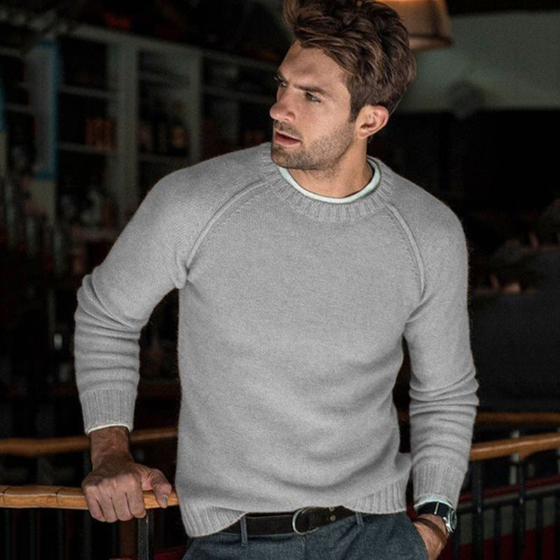 Men's Round Neck slim Fit Sweaters