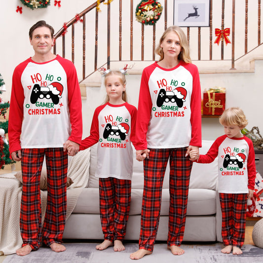 Christmas Parent-Child Home pyjamas Two-piece Set