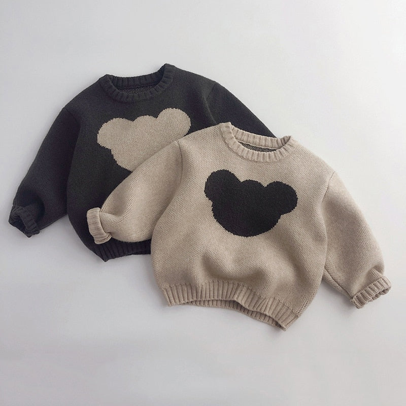 Children's Kids Unisex Pullover Knitwear Sweater