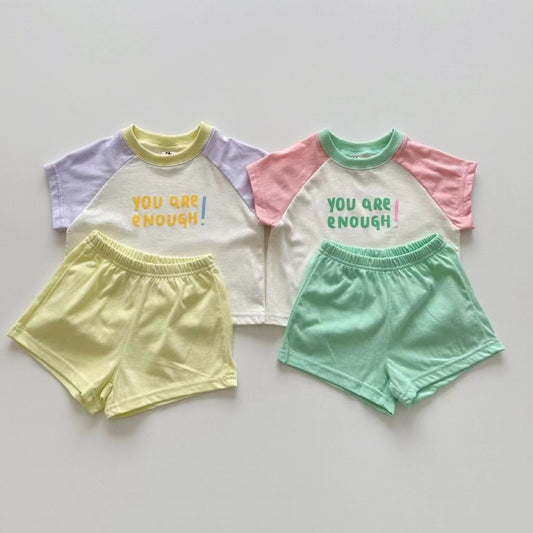 Baby's Soft Cotton Clothing 2Pcs Set