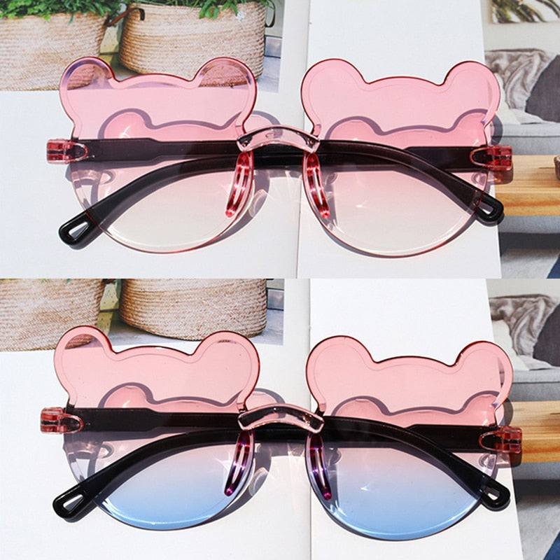 Kids Bear Shape Sunglasses