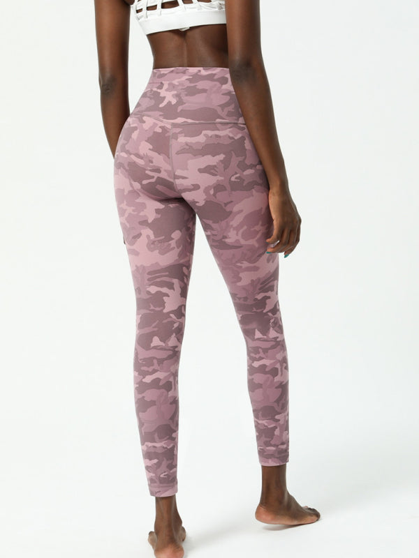 Women's Camouflage double-sided Activewear Yoga Pants