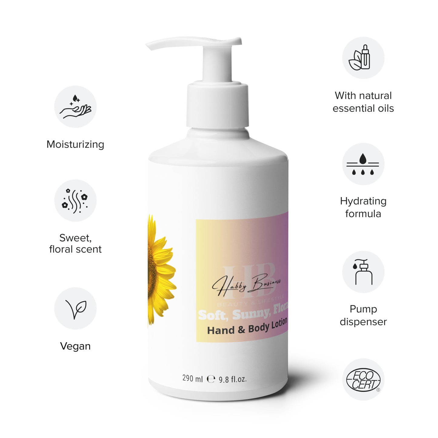 Soft Sunny Floral Hand & Body Lotion