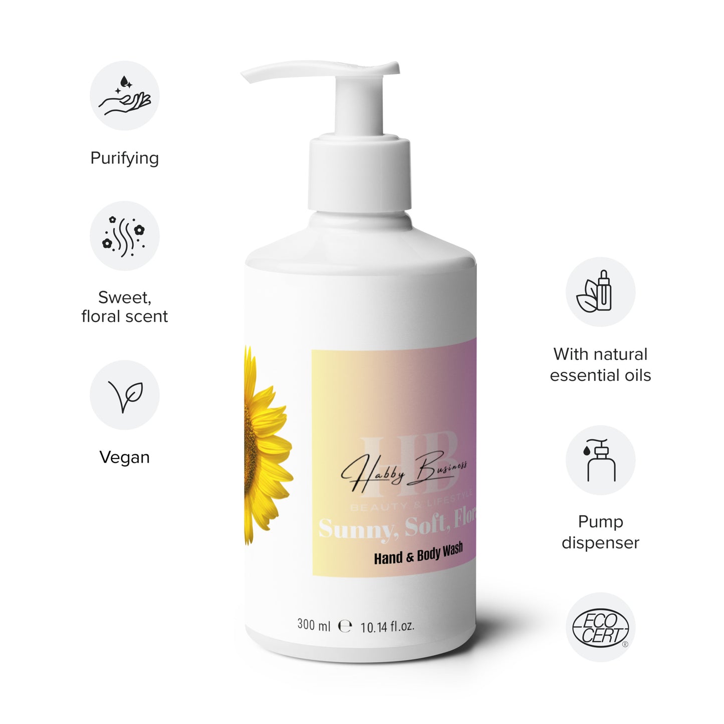 Soft Sunny Floral Hand & Body Wash