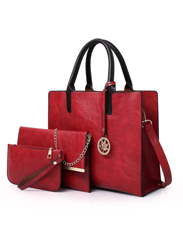 Women's PU multi-piece Handbag Set