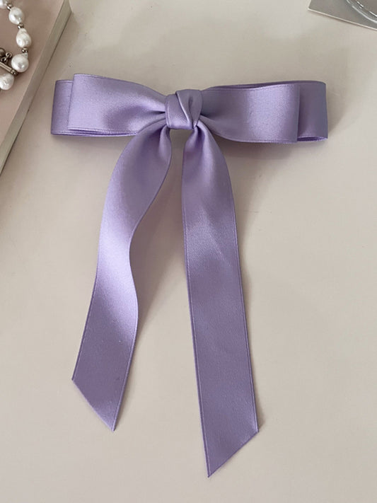 Women's Satin Bow Hairpin ribbon