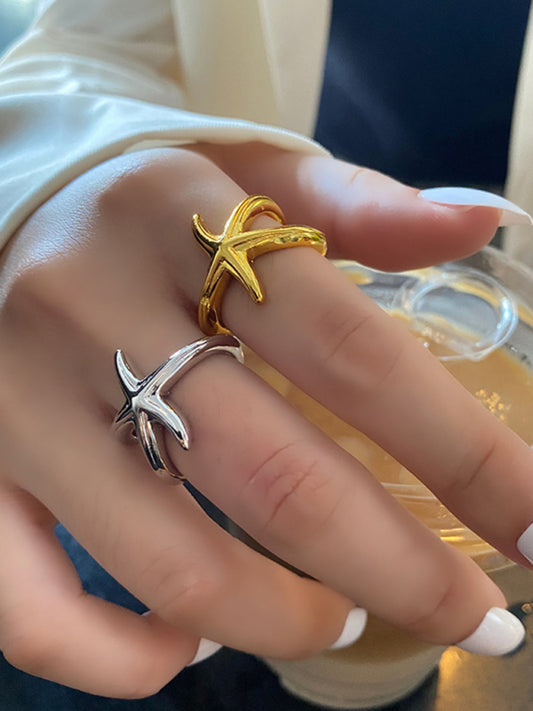Women's Starfish Design Ring