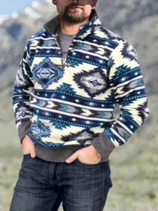 Men's casual pullover long-sleeved Sweatshirt