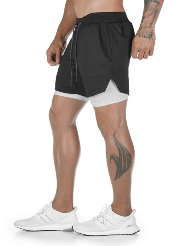 Men's Fitness Two-piece Shorts
