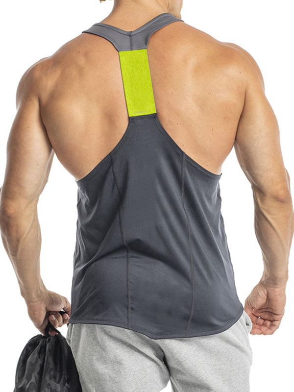 Men's Solid Colour Anatomica Tank Vest