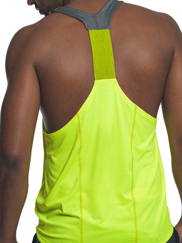 Men's Solid Colour Anatomica Tank Vest