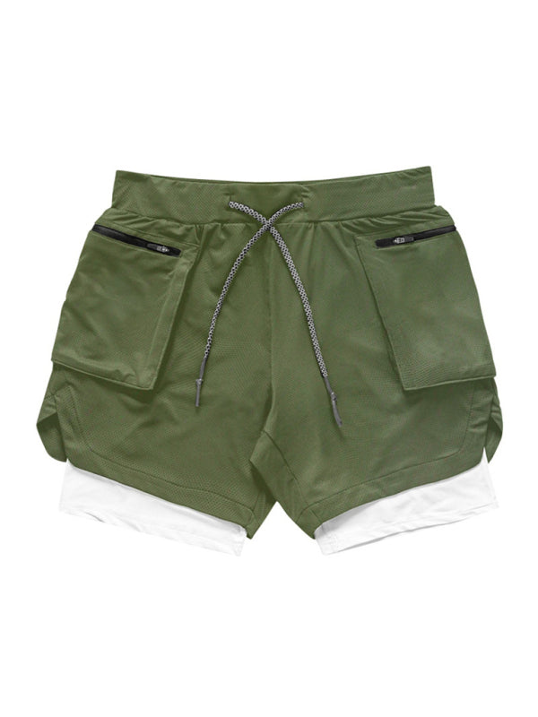 Men's Sports Quick Dry Mesh Camouflage Shorts