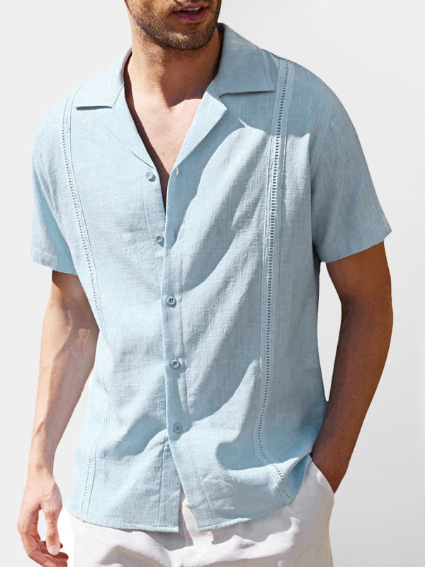 Men's Linen Resort Shirt