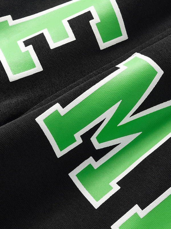 Men's Letter Graphic Sweat Shorts
