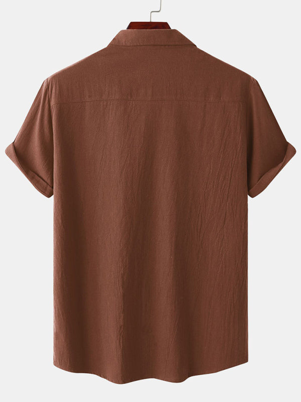 Men's Cotton Linen Shirt