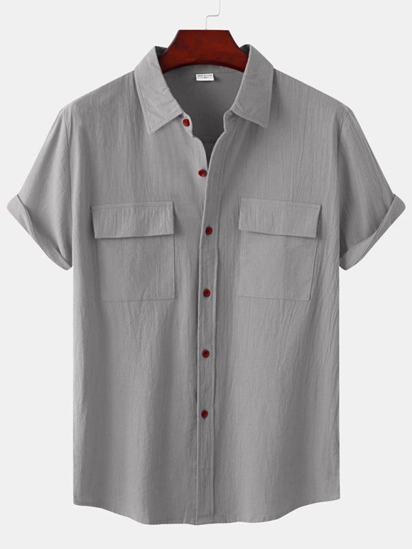 Men's Cotton Linen Shirt