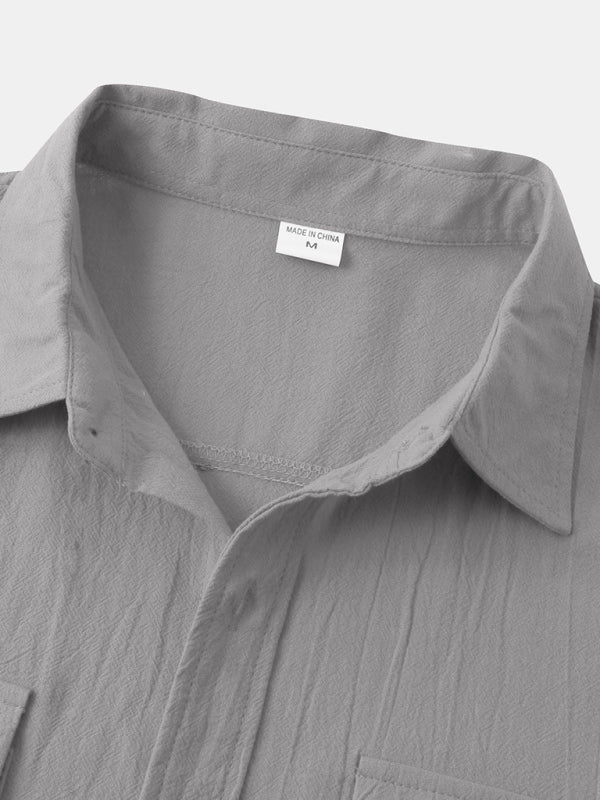 Men's Cotton Linen Shirt