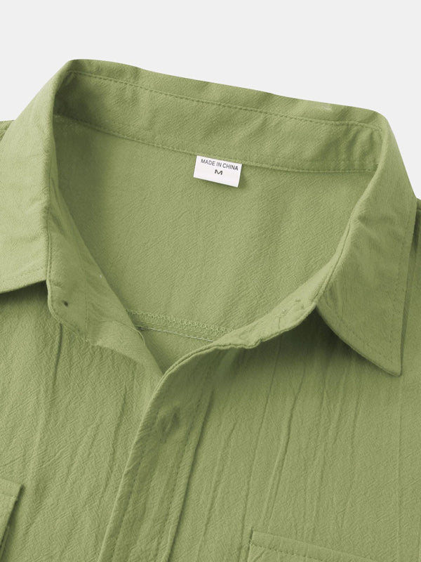 Men's Cotton Linen Shirt